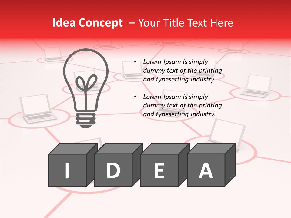 Business Network PowerPoint Template