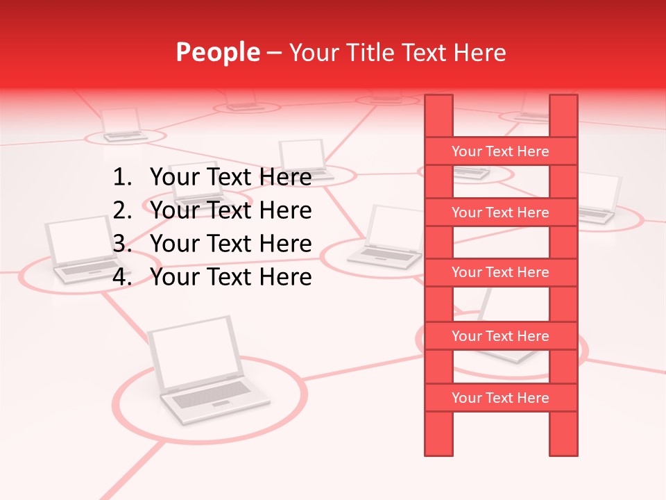 Business Network PowerPoint Template