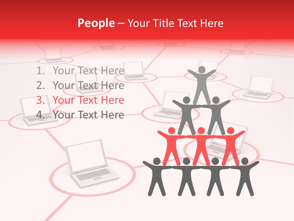 Business Network PowerPoint Template