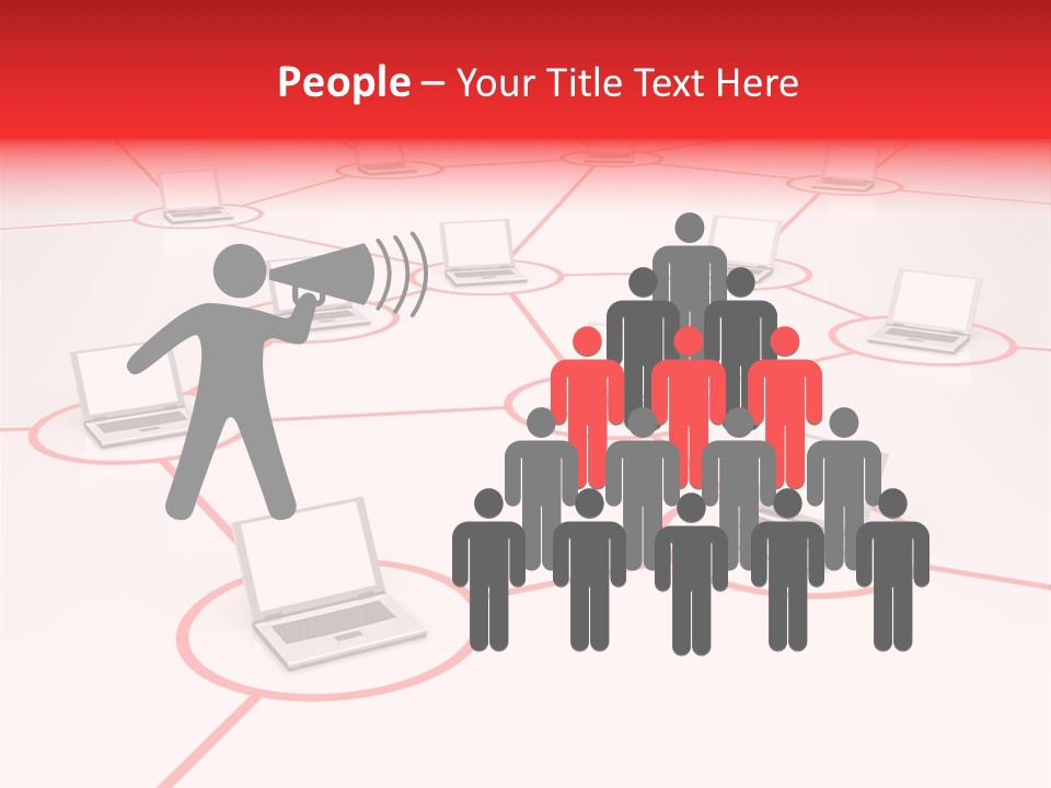 Business Network PowerPoint Template