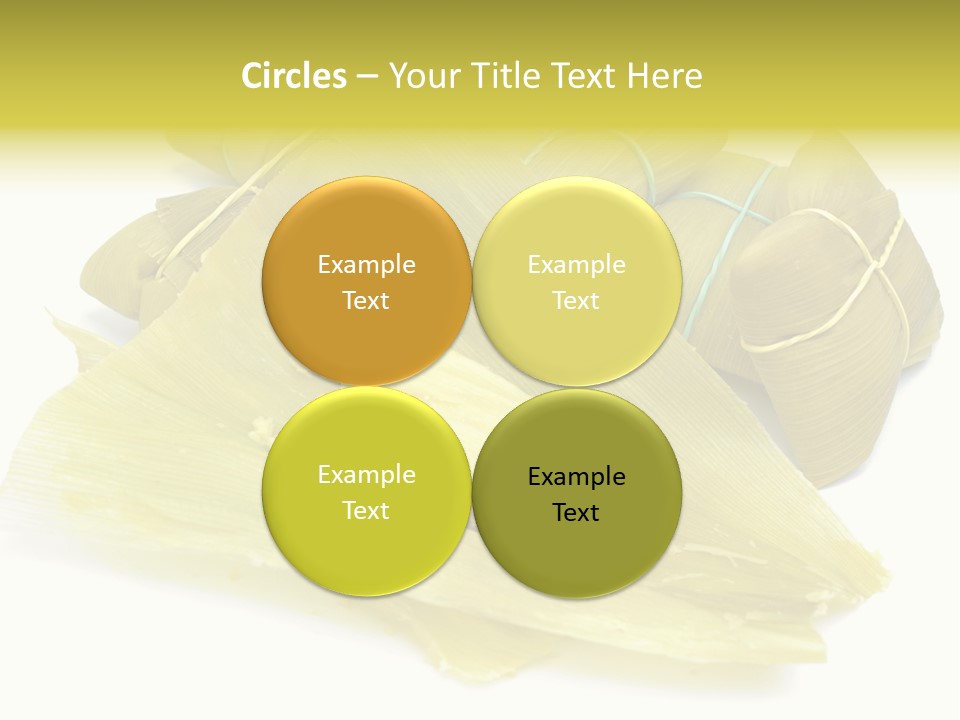 Pamonha - Corn Brazilian Food In The Corn Straw PowerPoint Template