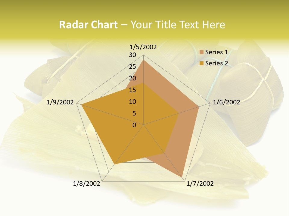 Pamonha - Corn Brazilian Food In The Corn Straw PowerPoint Template