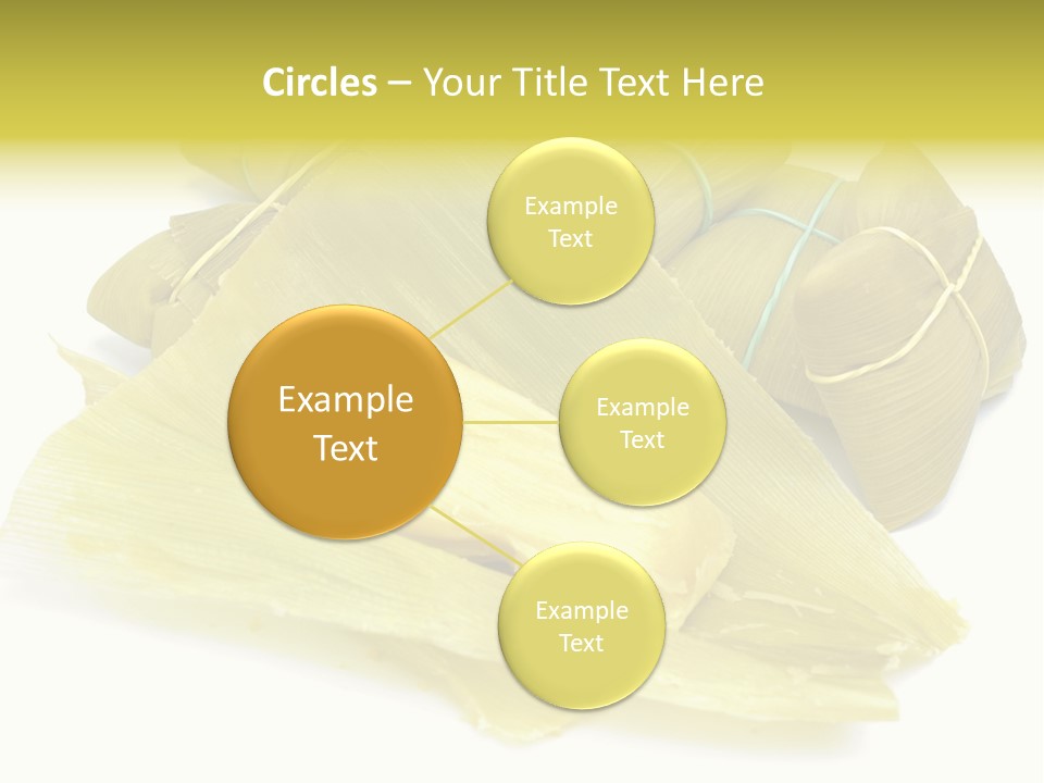 Pamonha - Corn Brazilian Food In The Corn Straw PowerPoint Template