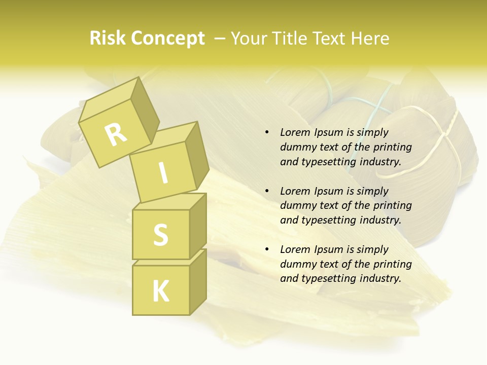 Pamonha - Corn Brazilian Food In The Corn Straw PowerPoint Template