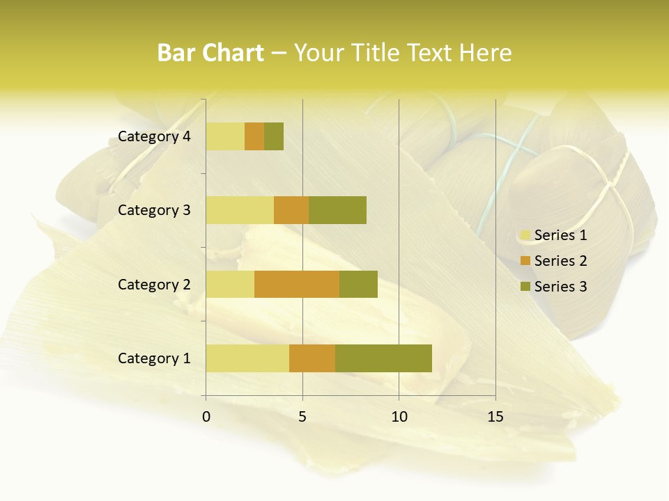 Pamonha - Corn Brazilian Food In The Corn Straw PowerPoint Template