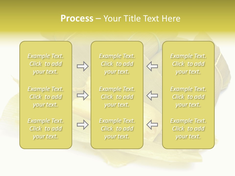 Pamonha - Corn Brazilian Food In The Corn Straw PowerPoint Template