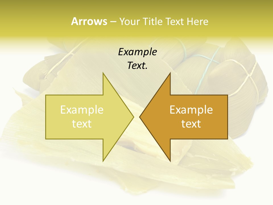 Pamonha - Corn Brazilian Food In The Corn Straw PowerPoint Template