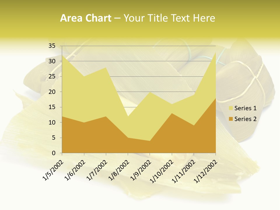 Pamonha - Corn Brazilian Food In The Corn Straw PowerPoint Template