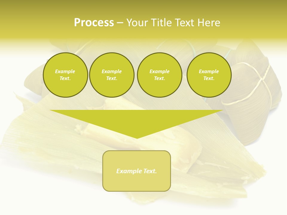 Pamonha - Corn Brazilian Food In The Corn Straw PowerPoint Template