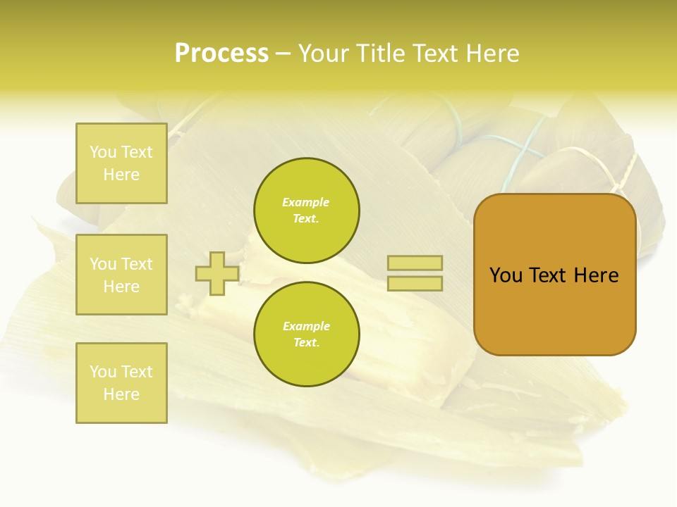 Pamonha - Corn Brazilian Food In The Corn Straw PowerPoint Template