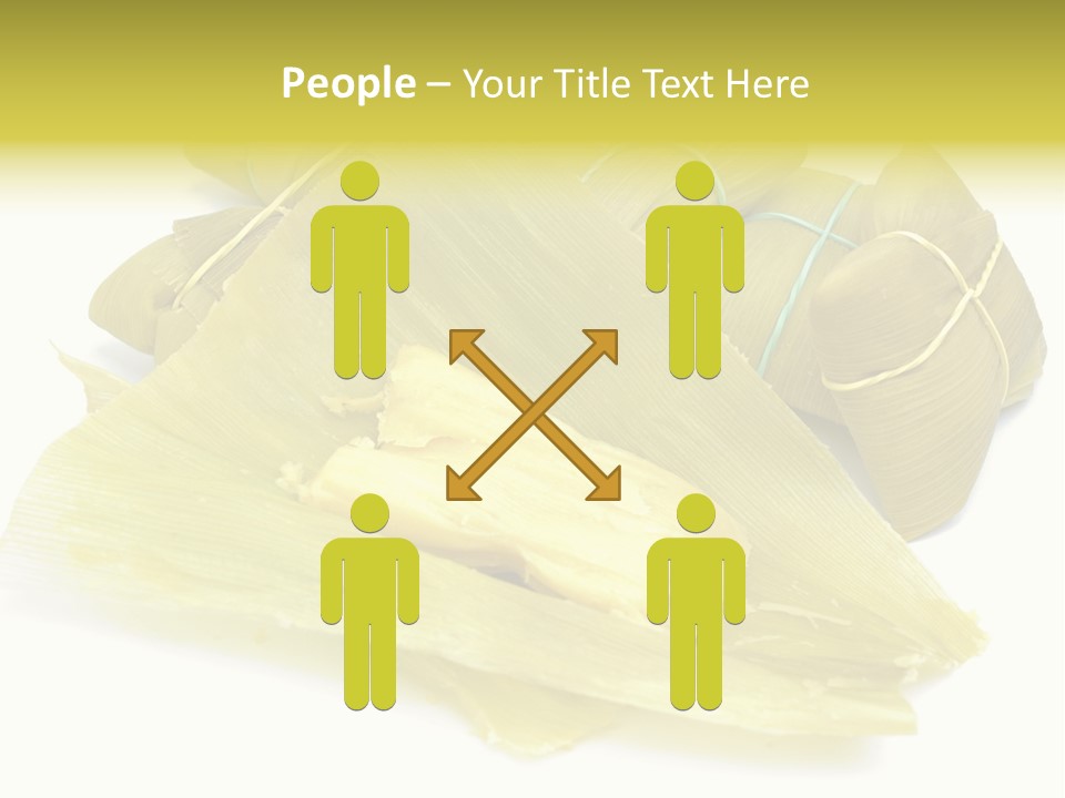 Pamonha - Corn Brazilian Food In The Corn Straw PowerPoint Template