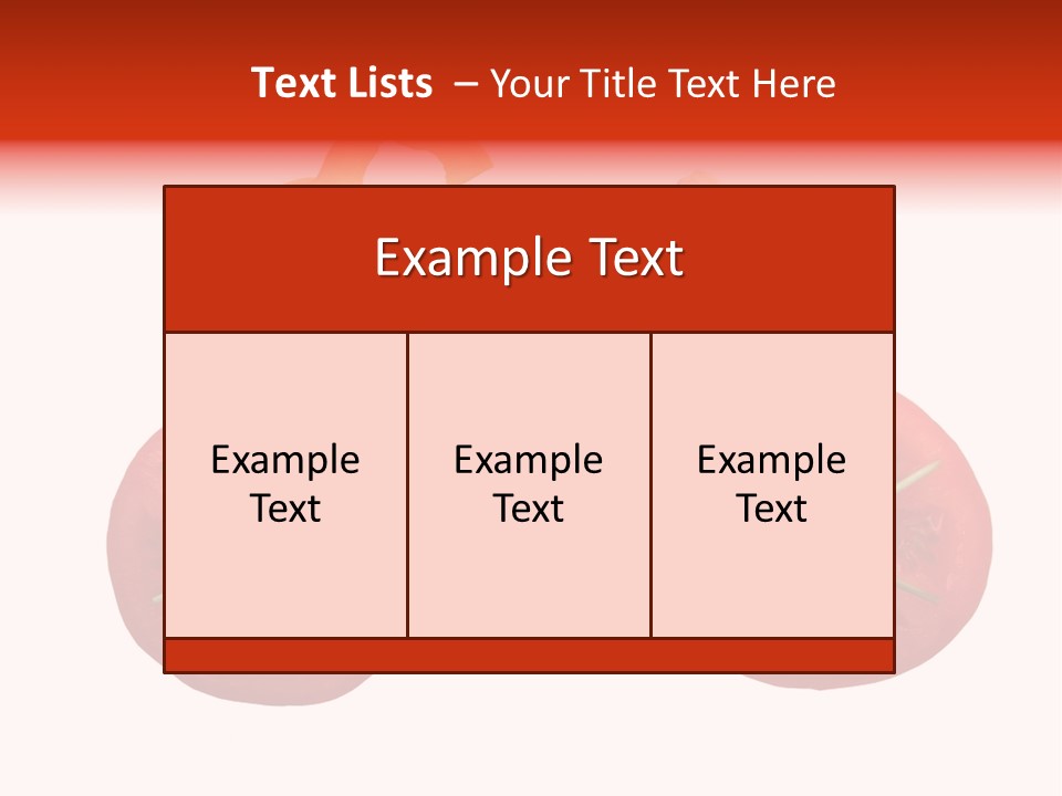 A Picture Of A Tomato And Asparagus On A White Background PowerPoint Template