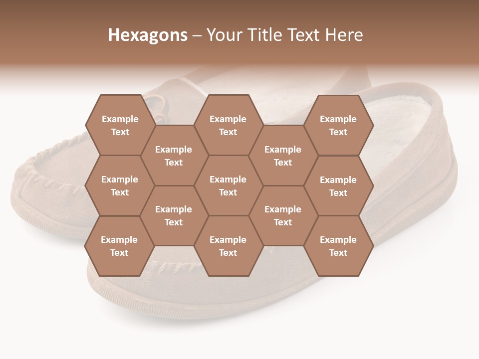 Moccasins On White PowerPoint Template