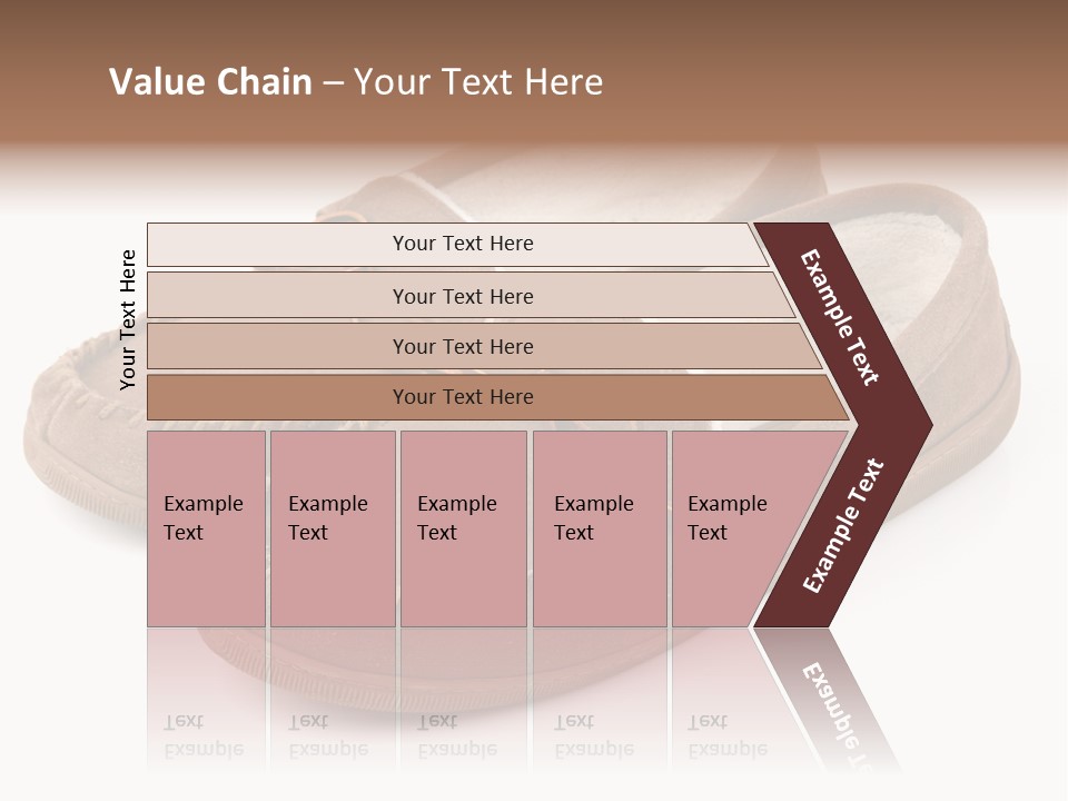 Moccasins On White PowerPoint Template