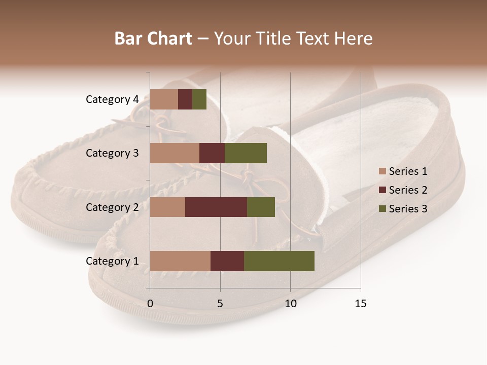 Moccasins On White PowerPoint Template