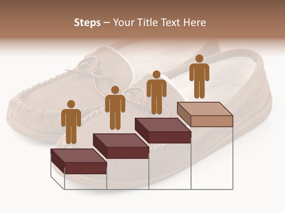 Moccasins On White PowerPoint Template