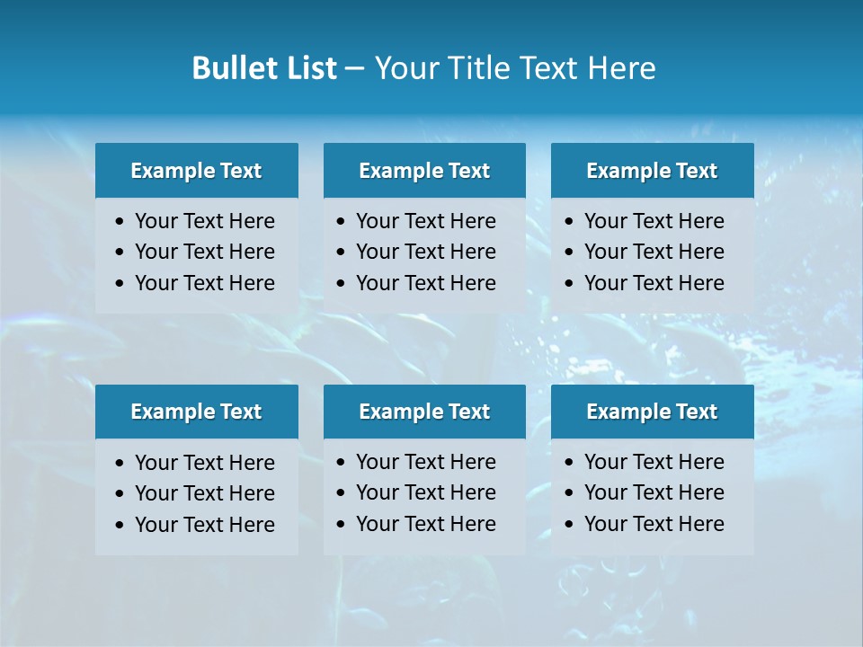 Aquarium PowerPoint Template