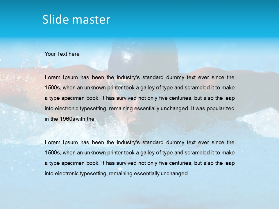 Strolling Senior PowerPoint Template