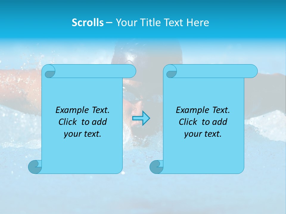 Strolling Senior PowerPoint Template
