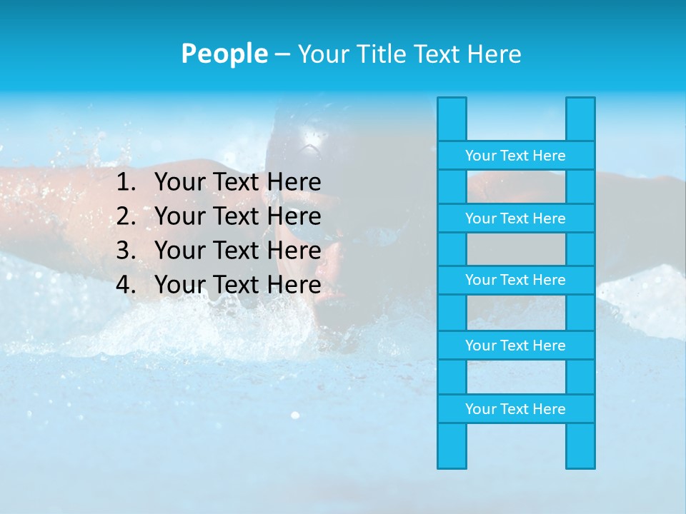 Strolling Senior PowerPoint Template