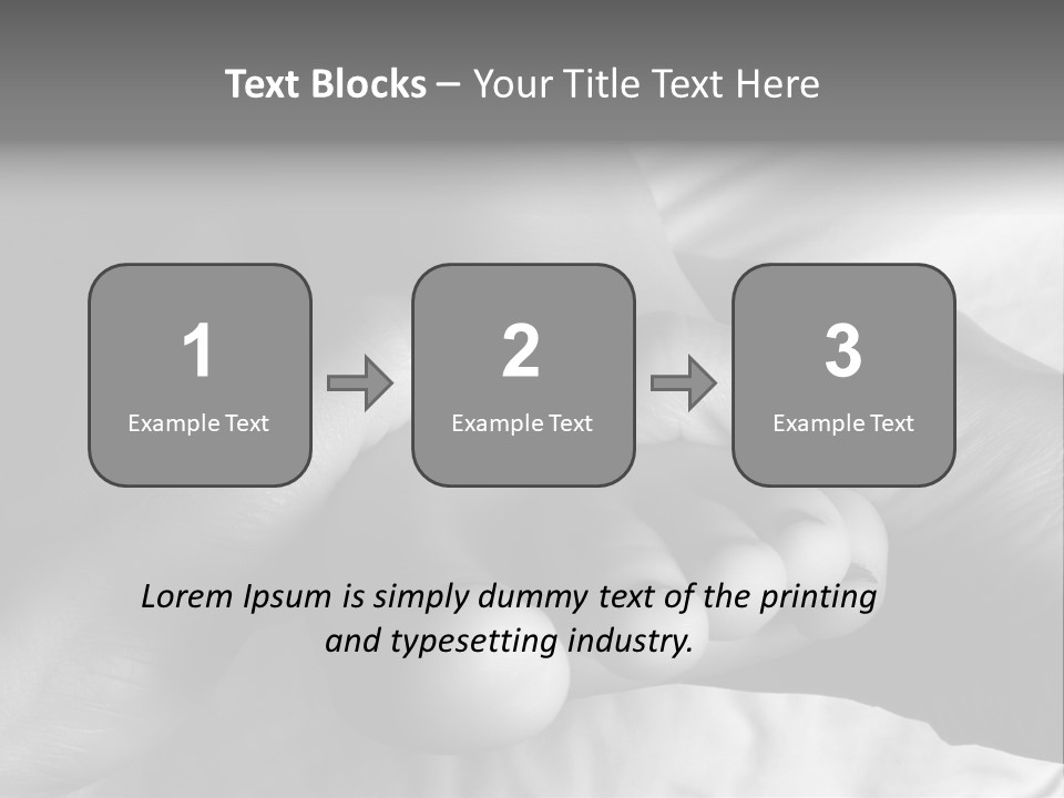 Foot Massage At Spa Salon PowerPoint Template