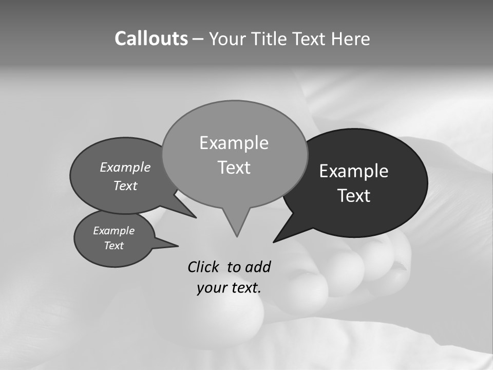 Foot Massage At Spa Salon PowerPoint Template