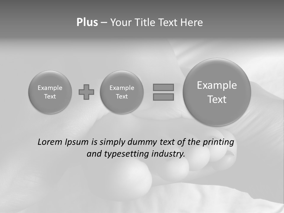 Foot Massage At Spa Salon PowerPoint Template