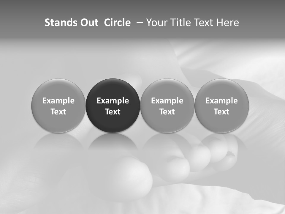 Foot Massage At Spa Salon PowerPoint Template