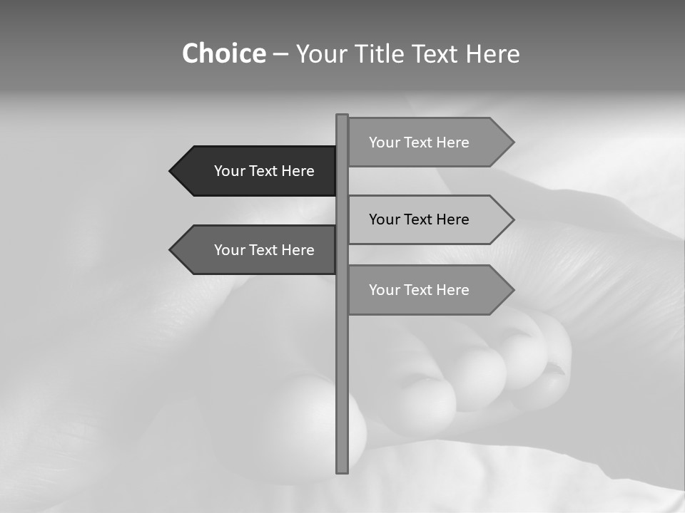 Foot Massage At Spa Salon PowerPoint Template