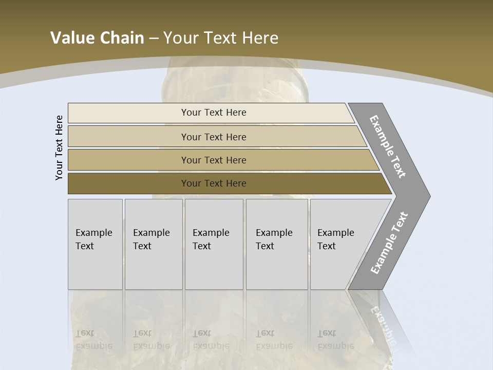Top Of A Mosque Tower, Jerusalem PowerPoint Template