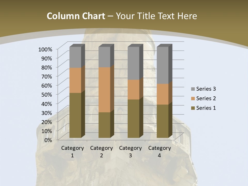 Top Of A Mosque Tower, Jerusalem PowerPoint Template