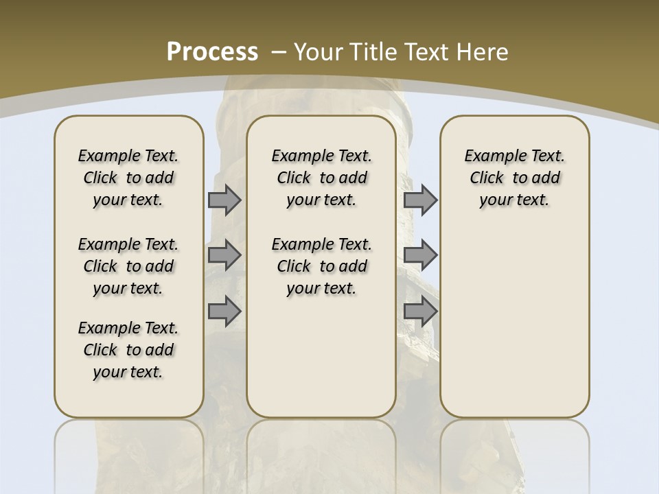 Top Of A Mosque Tower, Jerusalem PowerPoint Template