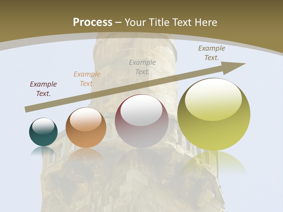 Top Of A Mosque Tower, Jerusalem PowerPoint Template