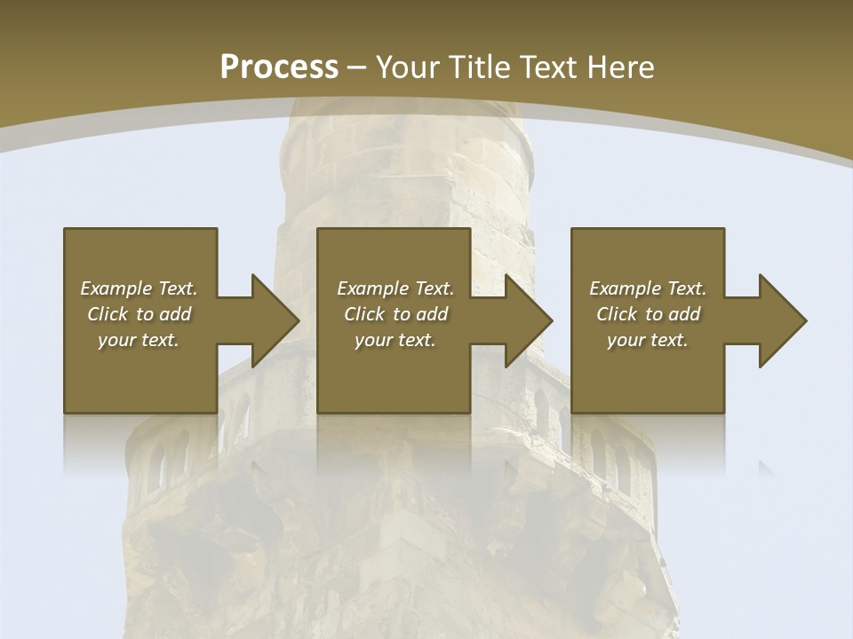 Top Of A Mosque Tower, Jerusalem PowerPoint Template