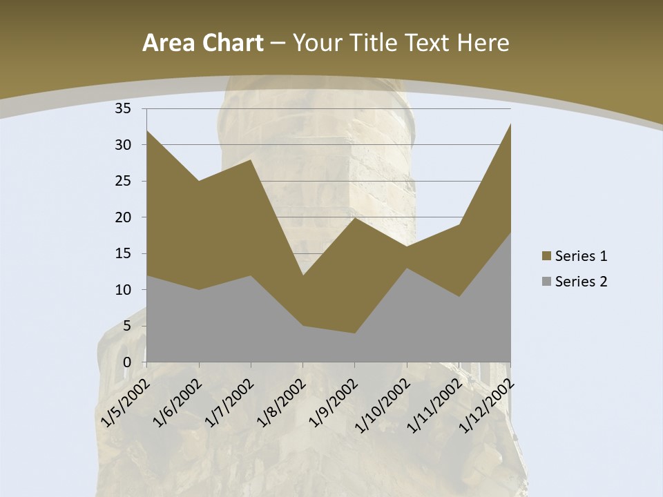 Top Of A Mosque Tower, Jerusalem PowerPoint Template