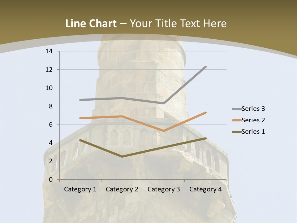 Top Of A Mosque Tower, Jerusalem PowerPoint Template