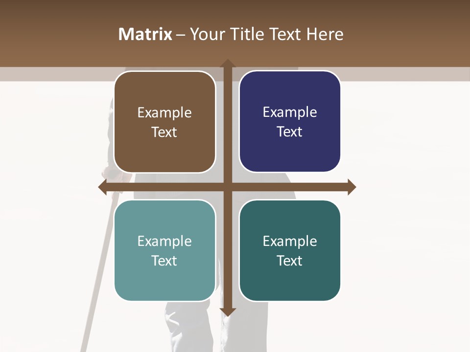 Strolling Senior PowerPoint Template