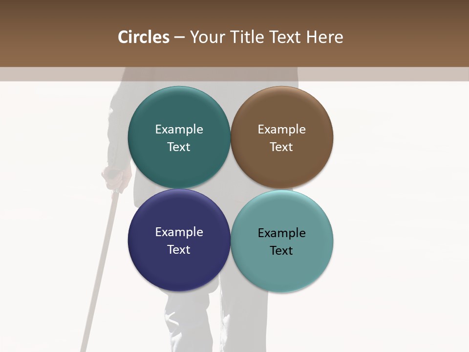 Strolling Senior PowerPoint Template