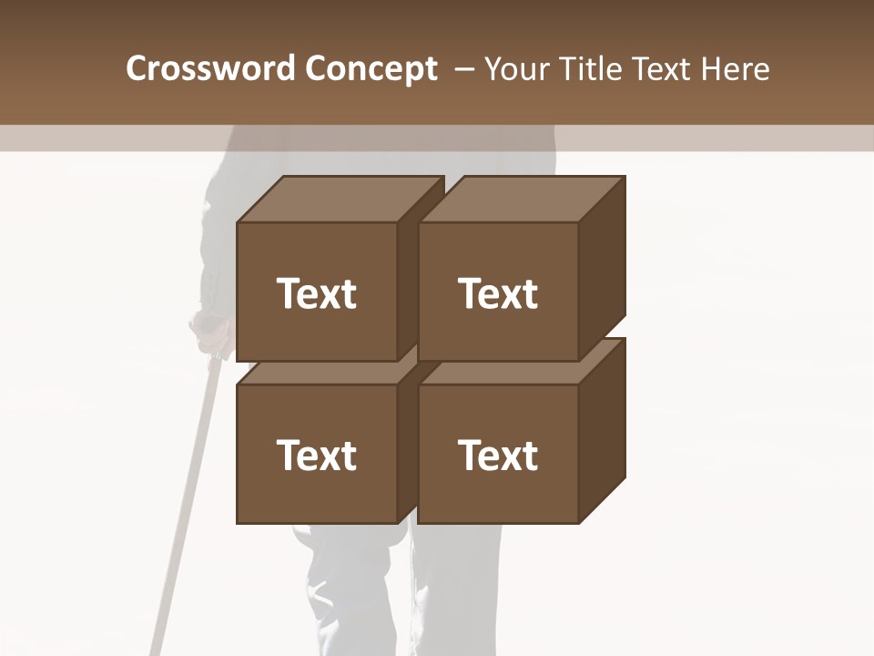Strolling Senior PowerPoint Template