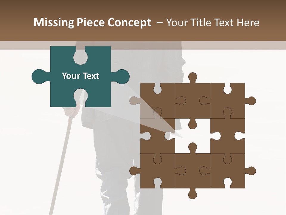 Strolling Senior PowerPoint Template