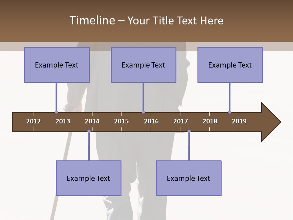 Strolling Senior PowerPoint Template