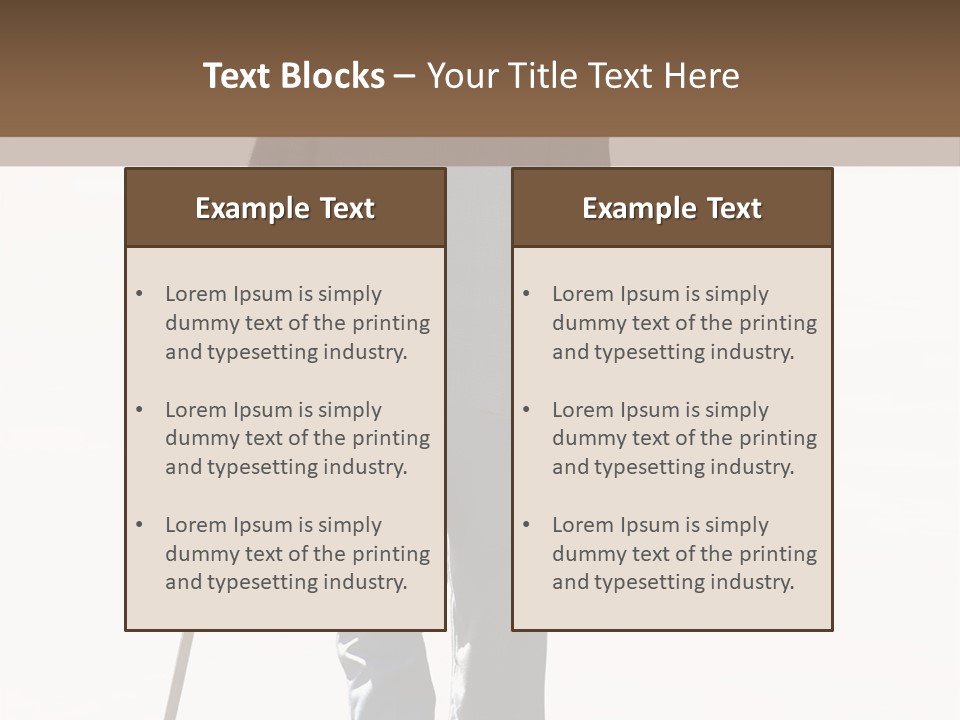 Strolling Senior PowerPoint Template
