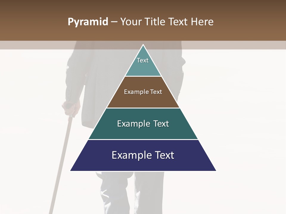 Strolling Senior PowerPoint Template