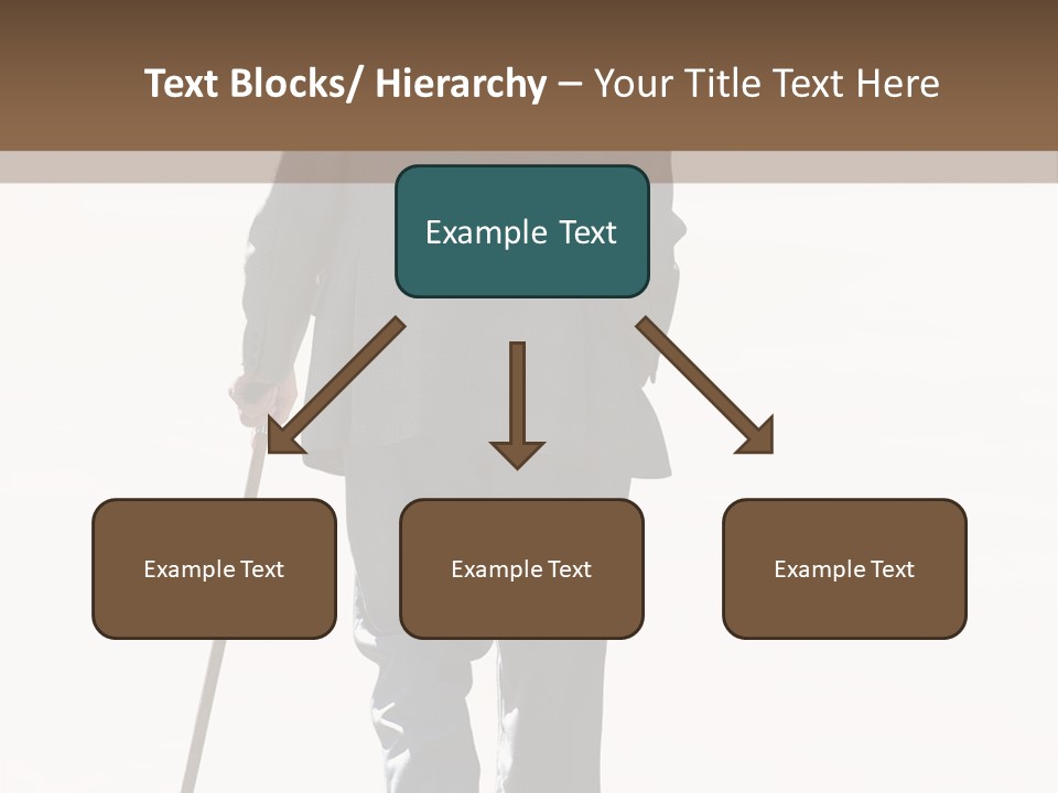 Strolling Senior PowerPoint Template