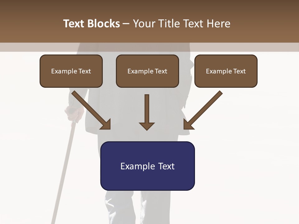 Strolling Senior PowerPoint Template