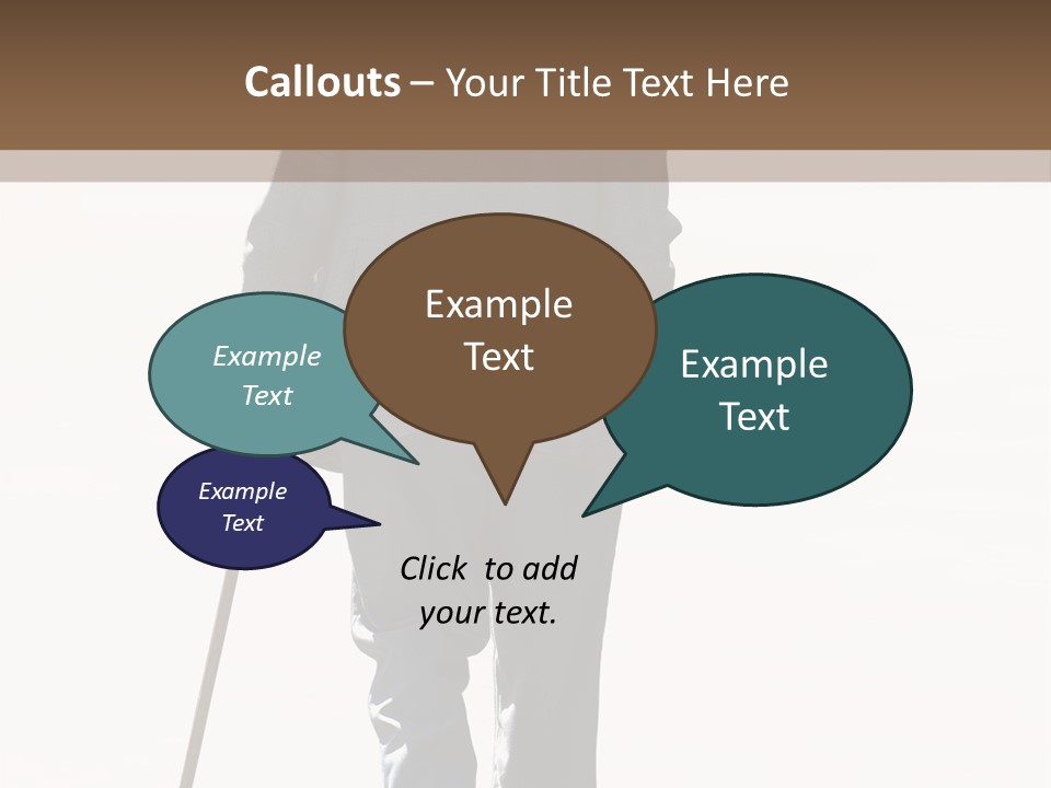 Strolling Senior PowerPoint Template