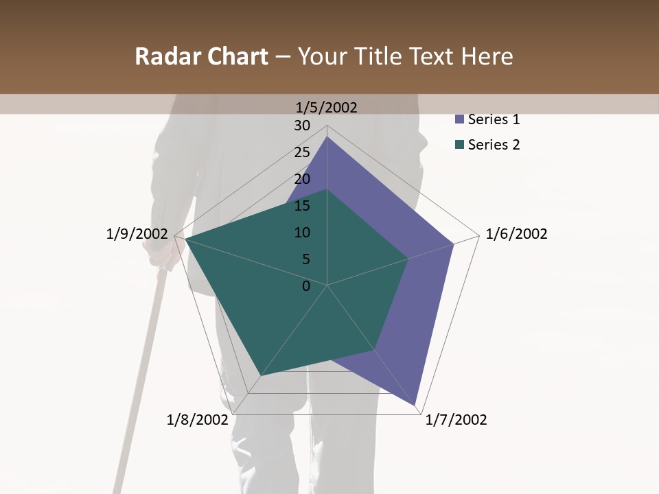 Strolling Senior PowerPoint Template
