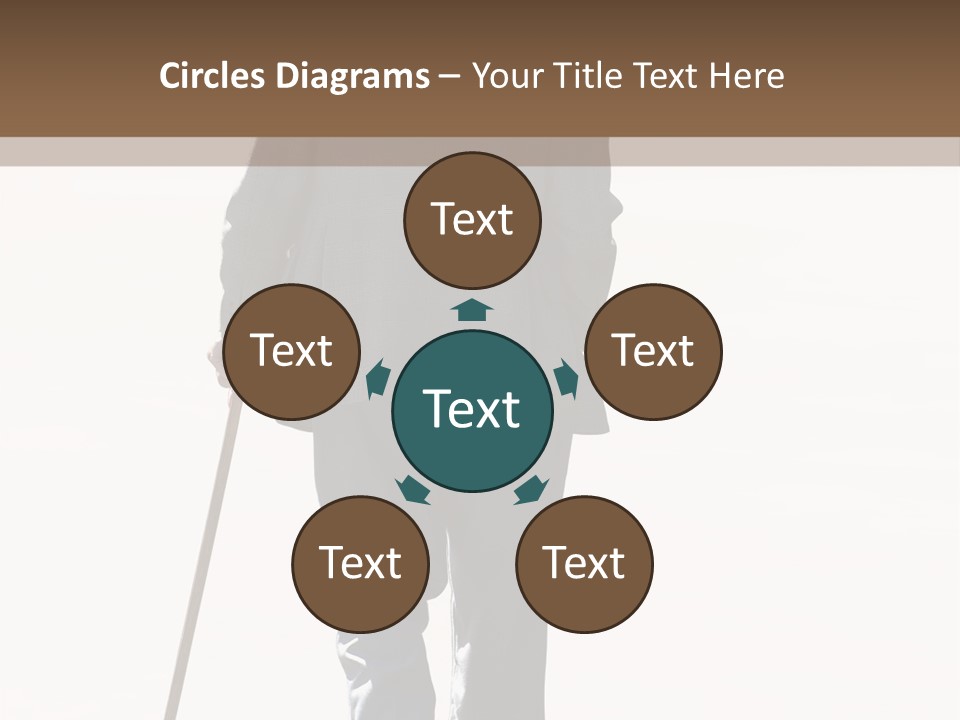 Strolling Senior PowerPoint Template