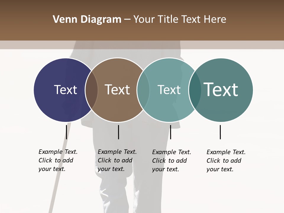 Strolling Senior PowerPoint Template