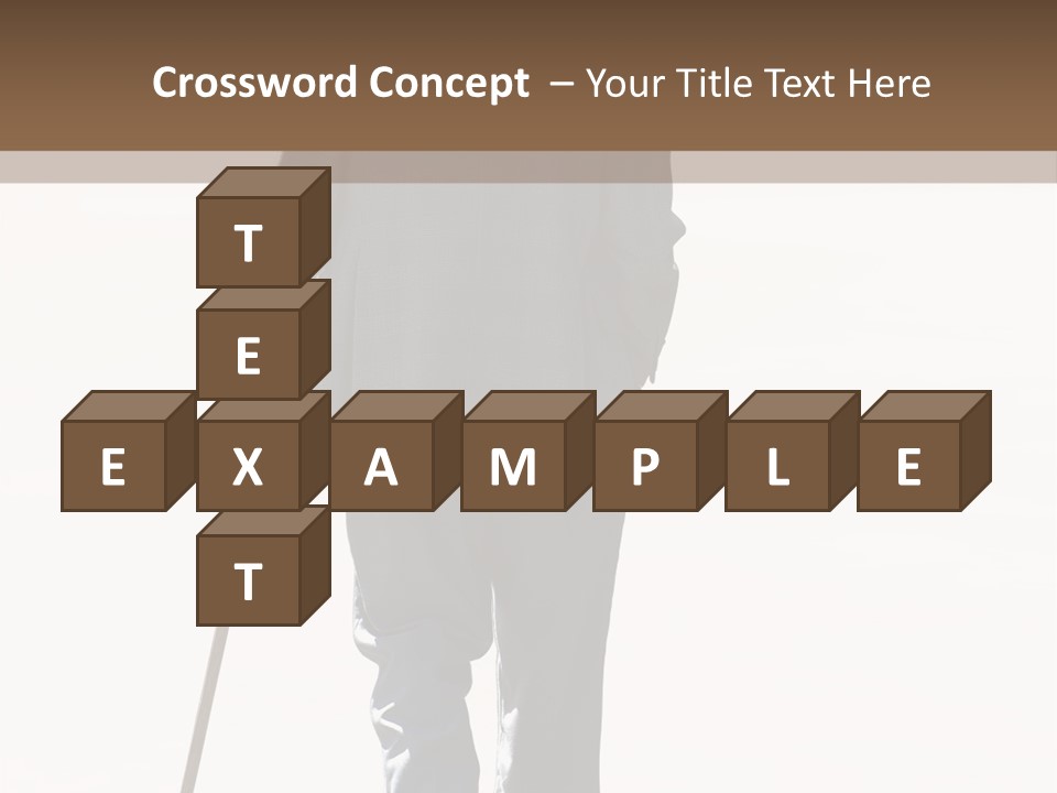 Strolling Senior PowerPoint Template
